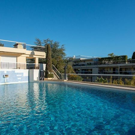 3 Pieces Vue Mer Et Piscine Quartier Parc Imperial Ницца Экстерьер фото