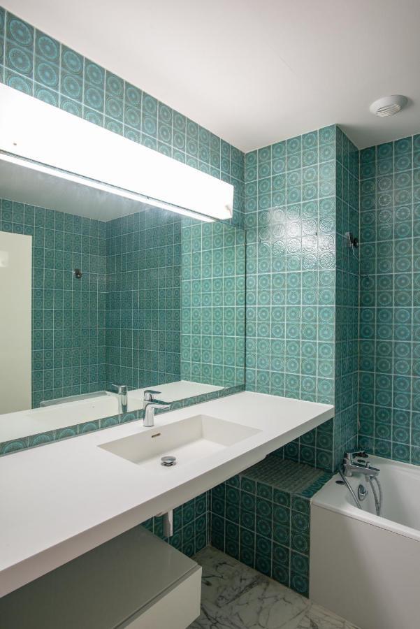 3 Pieces Vue Mer Et Piscine Quartier Parc Imperial Ницца Экстерьер фото